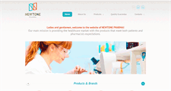 Desktop Screenshot of newtonepharma.com